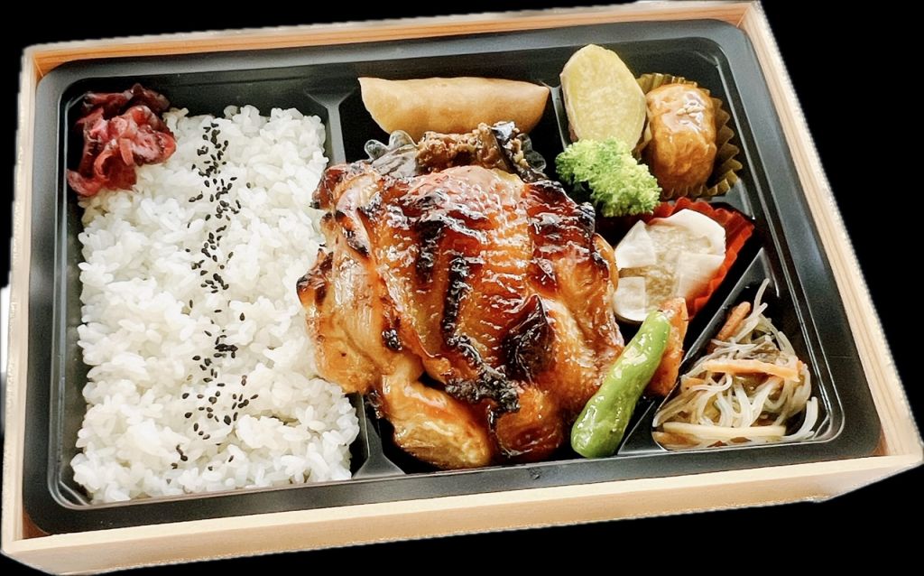 鶏の照焼弁当（紙箱入）972円