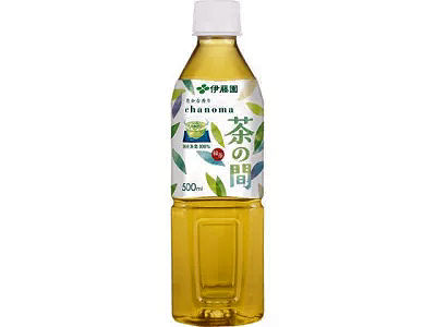サービスの緑茶（500ml）ペットボトル