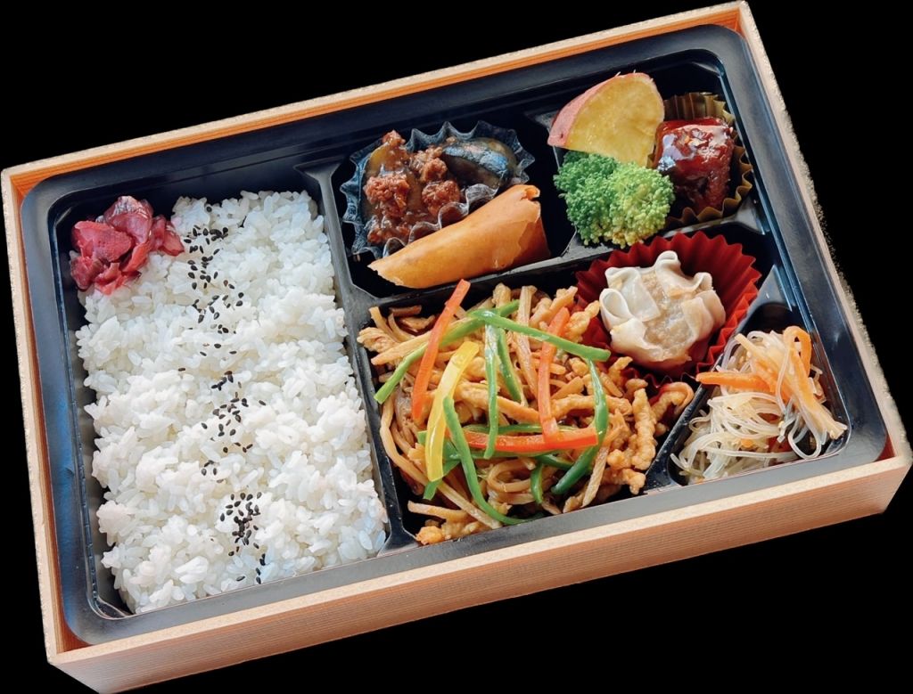 豚肉の細切り炒め弁当（紙箱入）1000円
